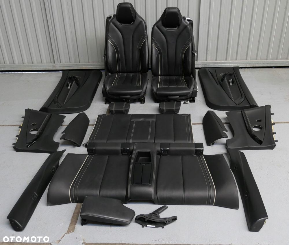 bmw f33 wnętrze skórzane m-pakiet individual fotele + kanapa - 1