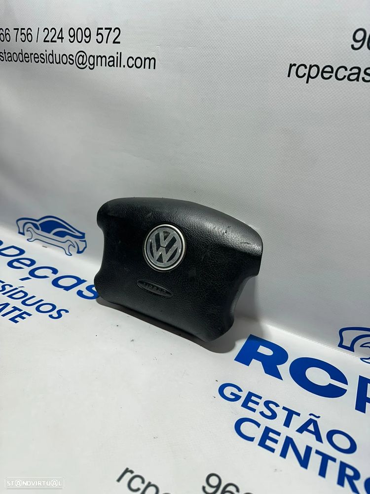 .Airbag Volante Condutor Original Volkswagen Touareg 1 7M9880201E 2002 - 2010 - 4