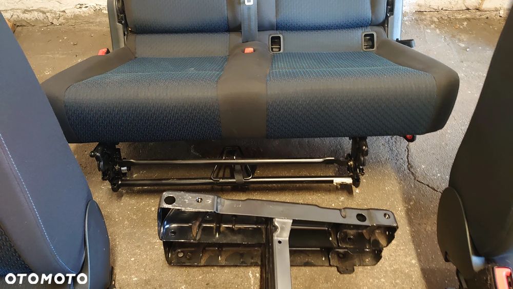 VW caddy komplet foteli przod i tyl - 2