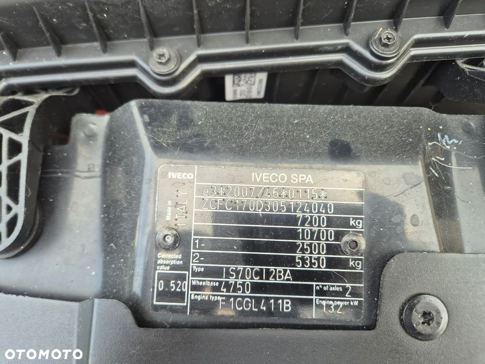 Iveco IVECO 72C18 3.0 70C18 IZOTERMA CHŁODNIA MROZNIA -20 SPROWADZONY 10 EUROPALET - 24