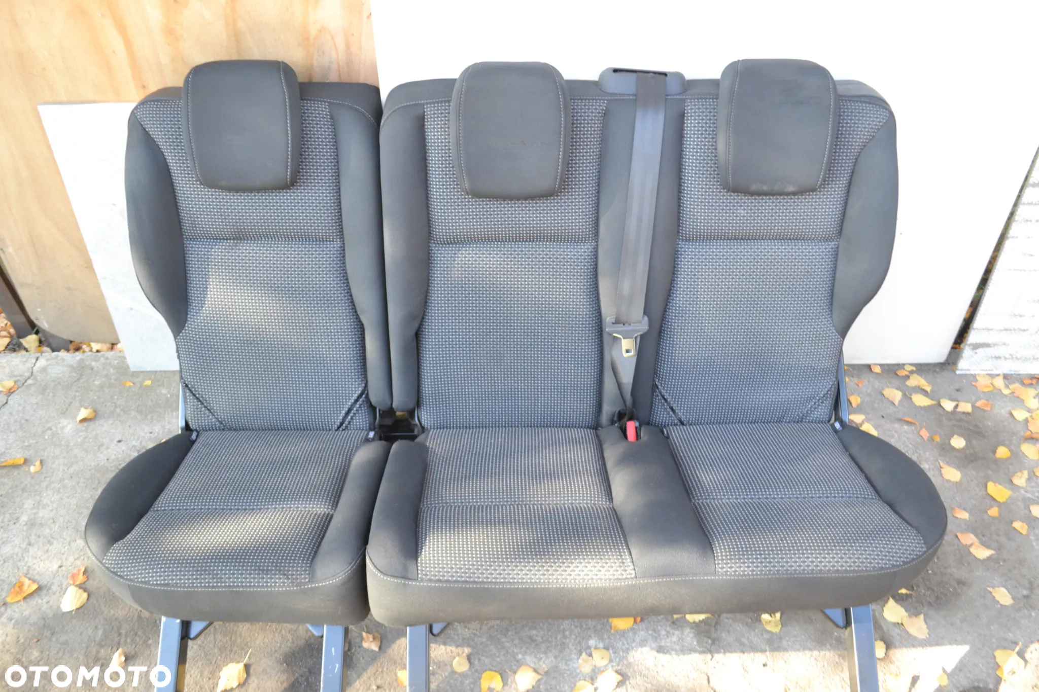 MERCEDES CITAN W415 RENAULT KANGOO II III KANAPA TYŁ TYLNA II RZĄD POMORSKIE - 2