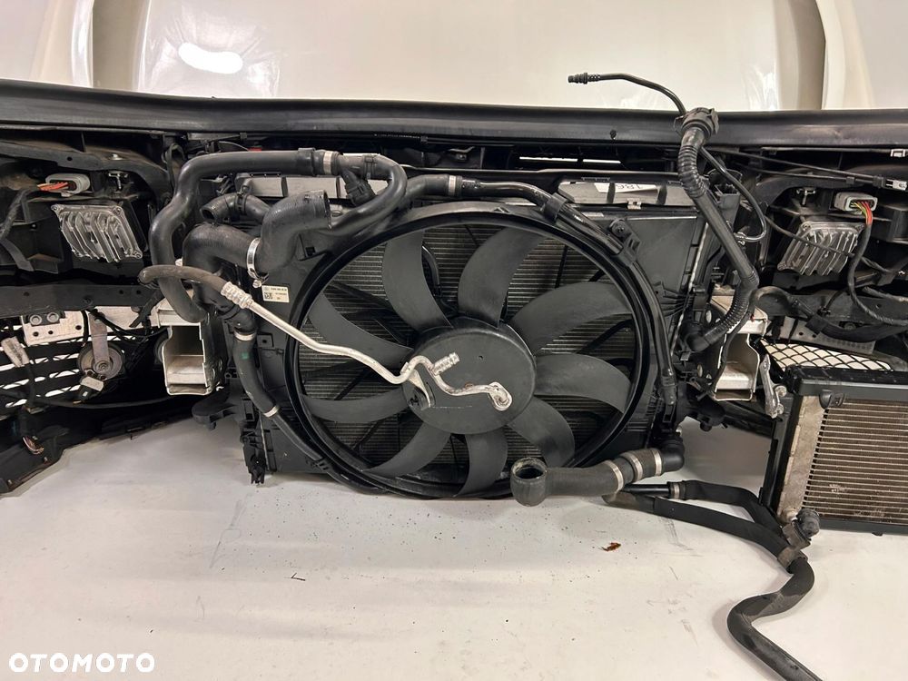 MERCEDES S KLASA W222 AMG ZDERZAK MASKA CHŁODNICE - 6