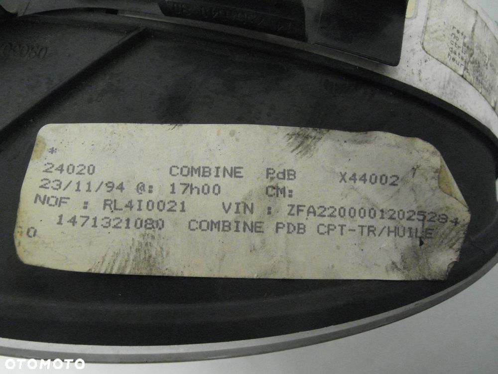 LICZNIK FIAT ULYSSE 2.0 Turbo 1471321080 - 11