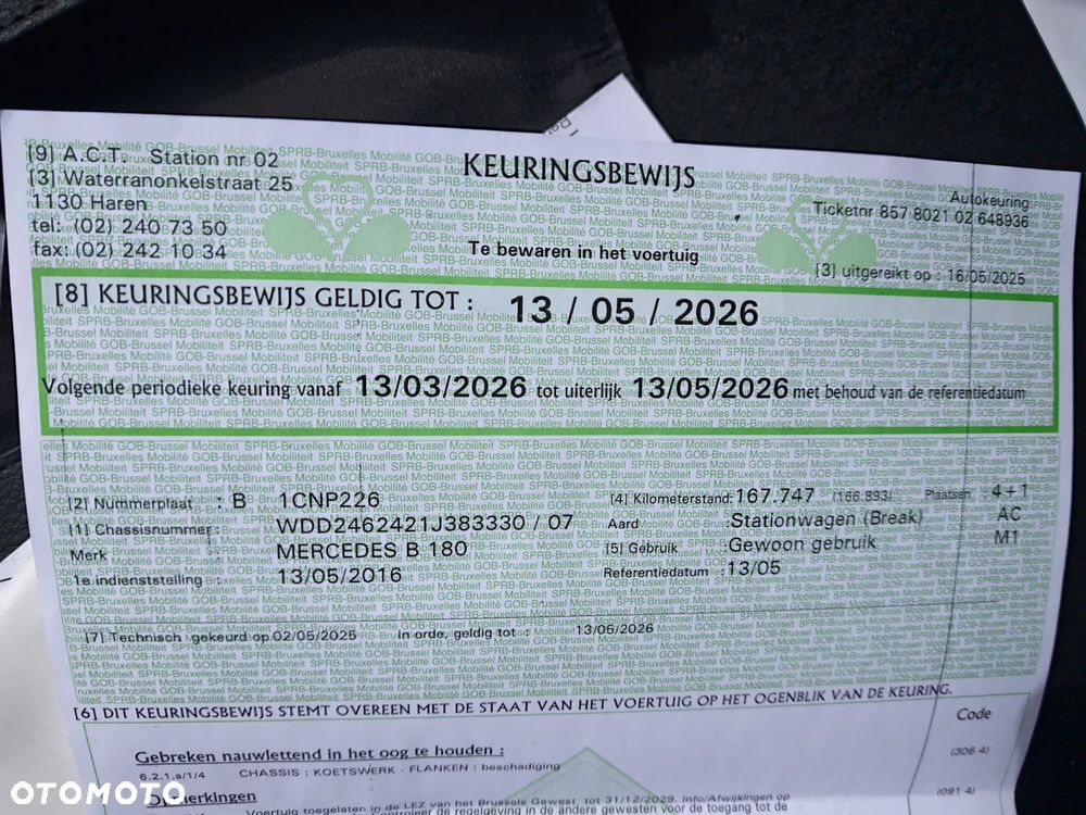 Mercedes-Benz Klasa B 180 BlueEFFICIENCY Edition - 41