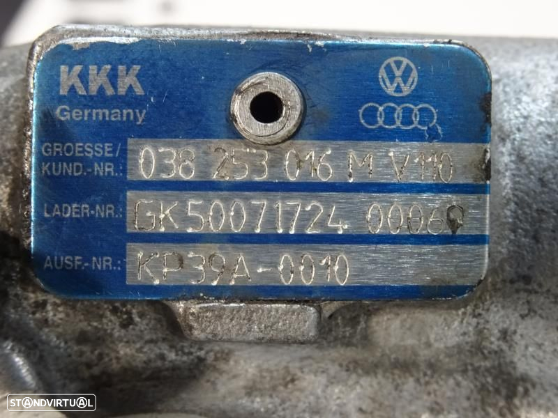 Turbo Volkswagen New Beetle (9C1, 1C1)  Turbo Kkk Kp39a 1.9 Tdi - Kp39 - 9
