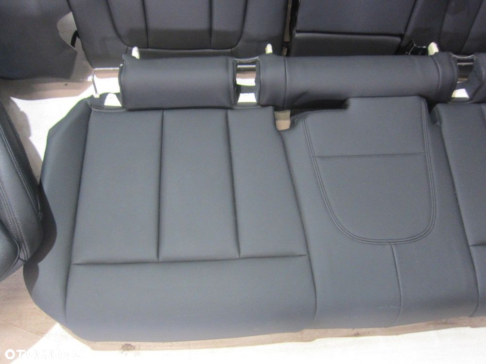 BMW X3 G01 FOTELE KANAPA BOCZKI SKÓRA WNĘTRZE CZARNE K8SW IMITATION LEATHER - 4