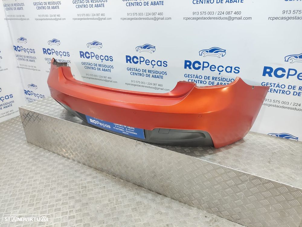 Parachoques Traseiro Original BMW Serie 1 F20 F21 Pré LCI Pack M Com Sensores Estacionamento - 5