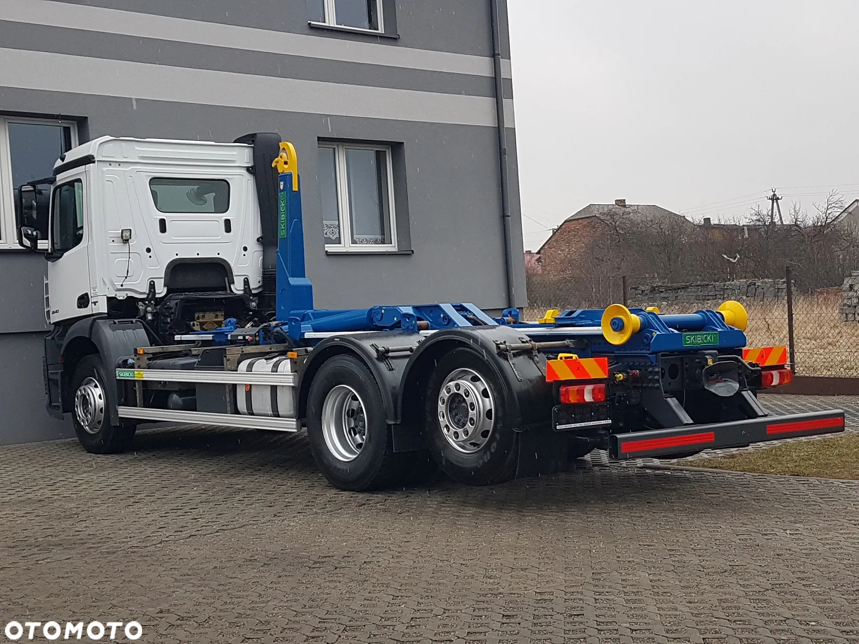 Mercedes-Benz ANTOS ACTROS HAKOWIEC 3 OSIE 6x2 KLIMA HAKOWIEC DO KONTENERÓW - 29