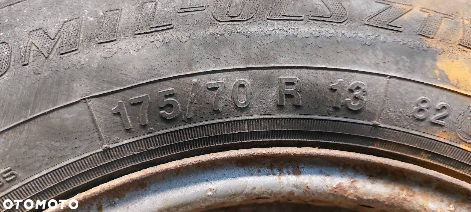 KOŁO ZAPASOWE ZAPAS  FORD SIERRA I 175/70 R13 4X108 - 5