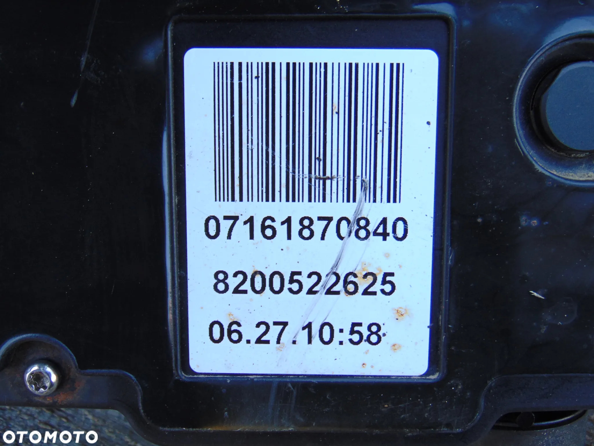 Elektryczny hamulec postojowy ręczny 8200522625 Renault Scenic 2 II 03-09r - 2