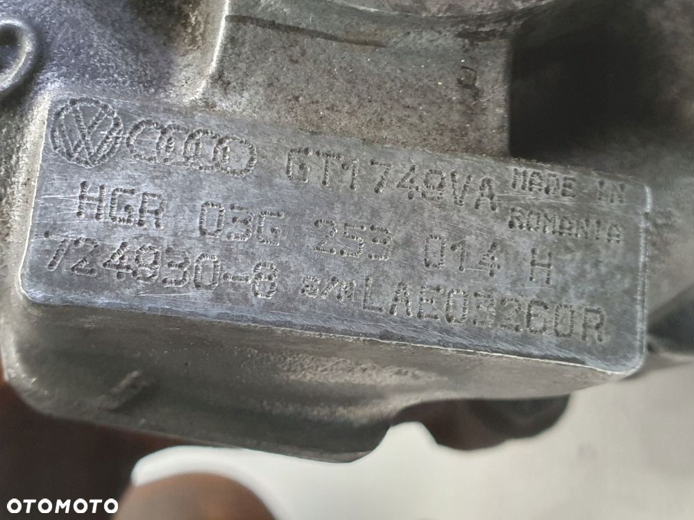 TURBOSPRĘŻARKA Audi A3 II 8P VW Passat B6 1.9 TDI _ turbo 03G253014H - 4