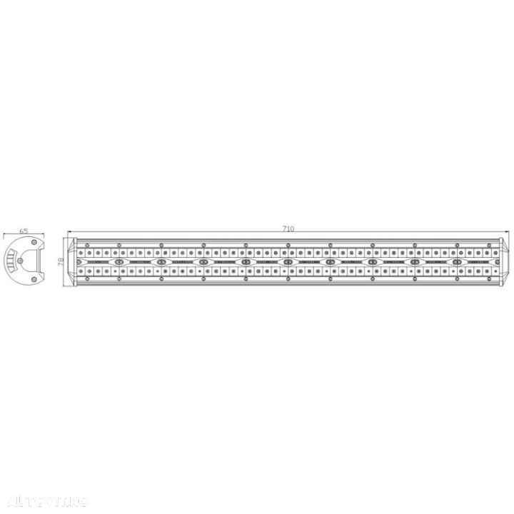 Led Bar, 300w, 71cm, 200 LED-uri - 5