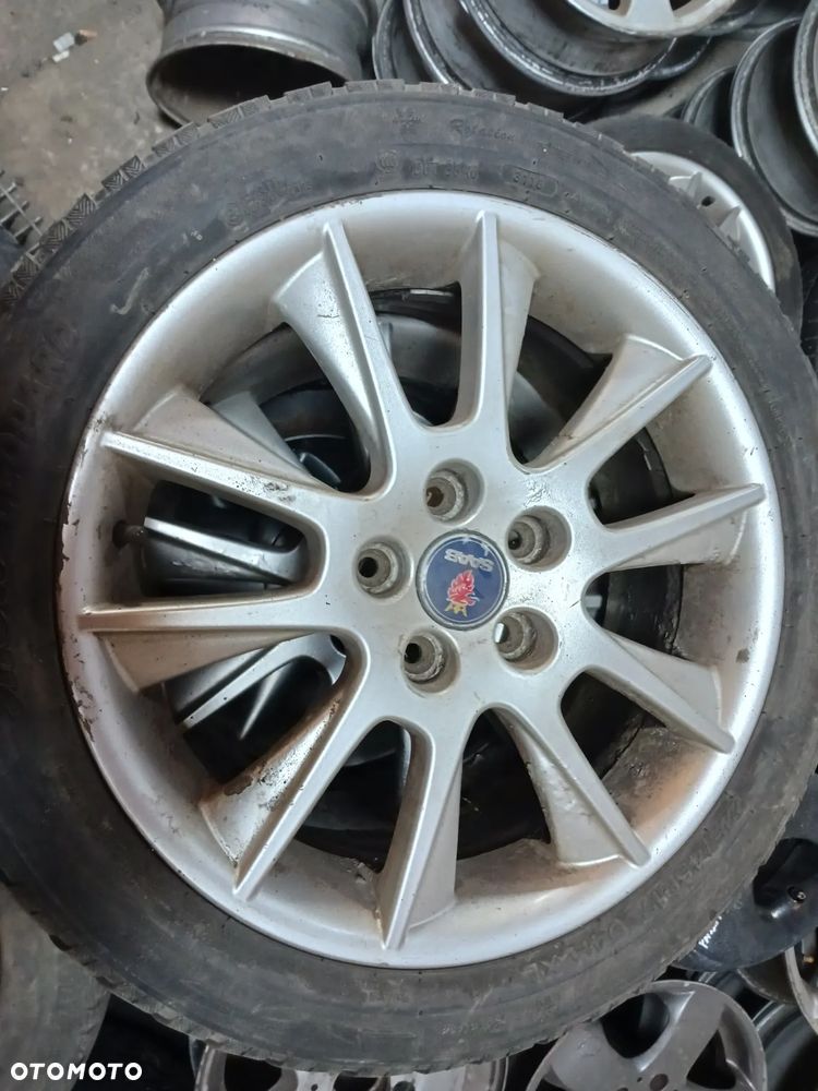 Alufelgi 4x alufelga komplet Saab 93 Opel 17 cali Opony zimowe 225/45 - 4
