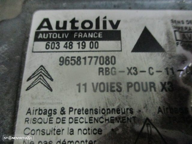 Kit Airbags 96509314ZE  9651116380  9658177080 603481900  96501412   CITROEN C5 2005 1.6HDI 110CV 5P BEGE PRETO - 14