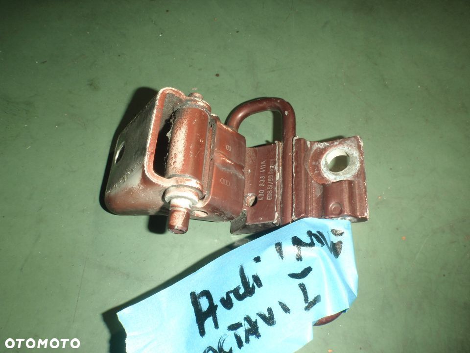zawias rygiel drzwi tył tylne passat b5 skoda octavia I audi seat vw 4b0 833 411 A oryginał - 8