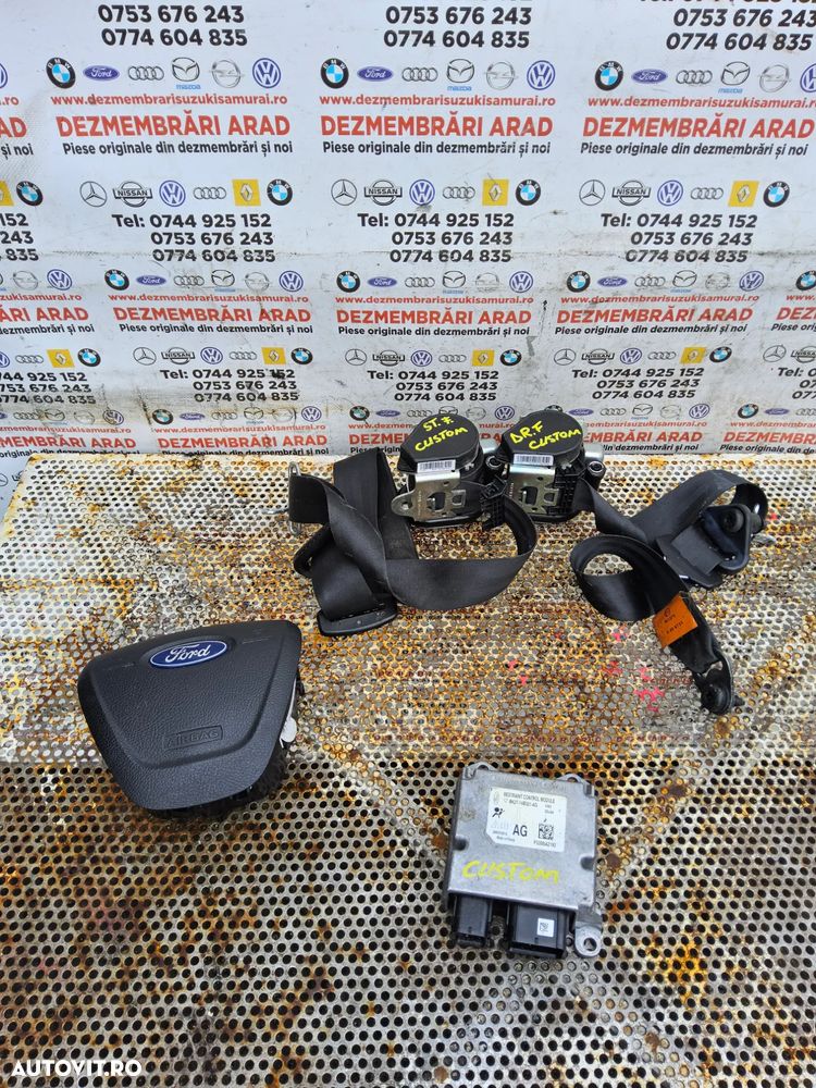 Kit airbag Ford Transit Custom centuri fata stanga dreapta airbag șofer modul airbag - 2