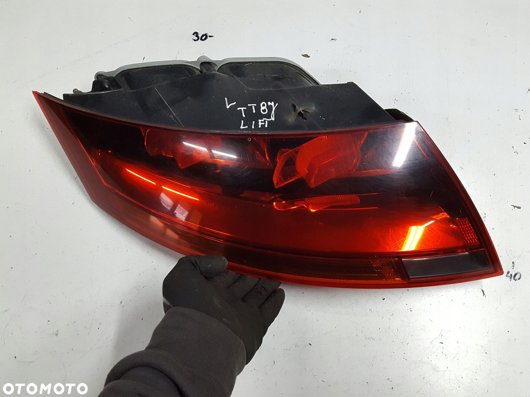 AUDI TT 8J LIFT 10-14r LAMPA LEWA TYŁ TYLNA 8J0945095C - 4