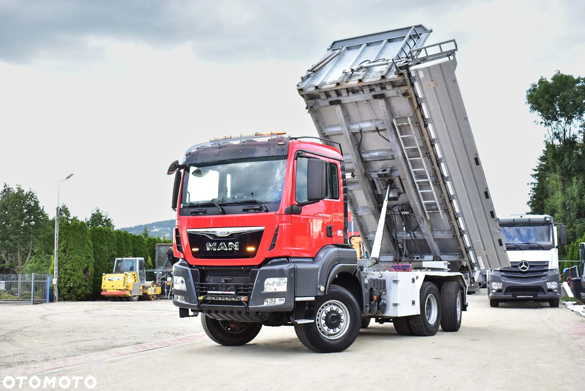 MAN TGS 28.480 6x4-4BL Wywrotka 3-Str. ** Bordmatic **! 65.000 KG Zestaw ! Przedni most/ Reduktor/ 4X4/6X6/ STAN PERFEKCYJNY ! SPROWADZONY Z AUSTRII ! - 1
