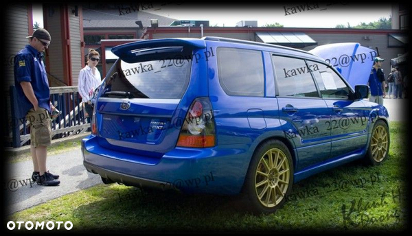 SUBARU FORESTER STI LOTKA SPOJLER NA KLAPĘ PODKŁAD