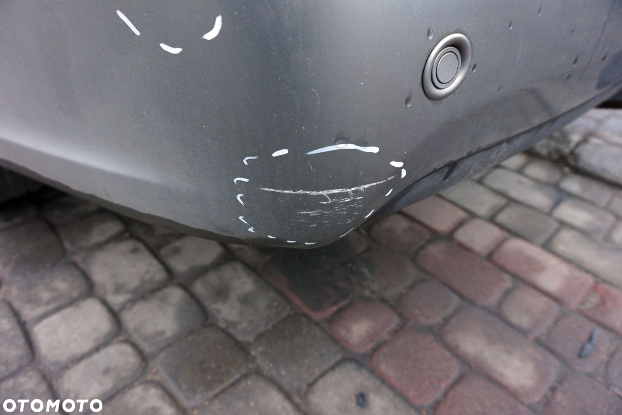 ZDERZAK TYLNY PDC 95 9-5 LIFT II SEDAN 279 12757929 SZARY SAAB 2005-2010 - 5