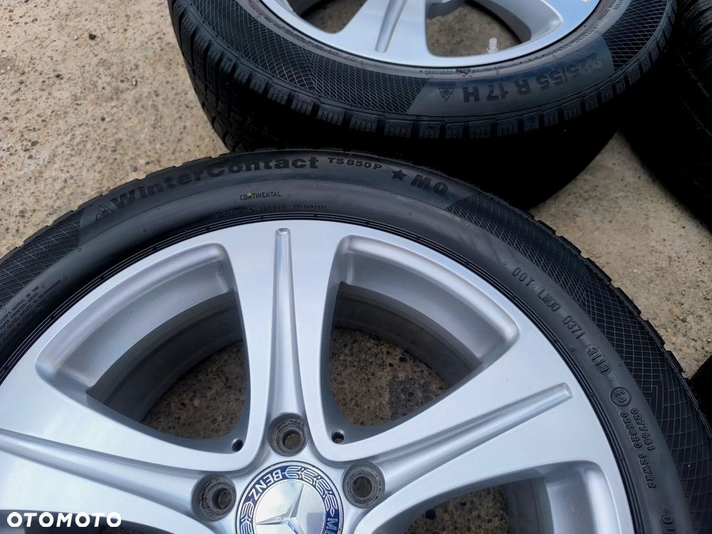 5x112 Felgi Aluminiowe Alufelgi 17 Mercedes Koła Zimowe Zima E klasa W213 W212 E klasa Coupe Cabrio W207 C207 C W204 W205 W206 VITO V W447 E Cabrio W238 A238 Legnica ALU-RAD 225/55 5,5mm TPMS - 12