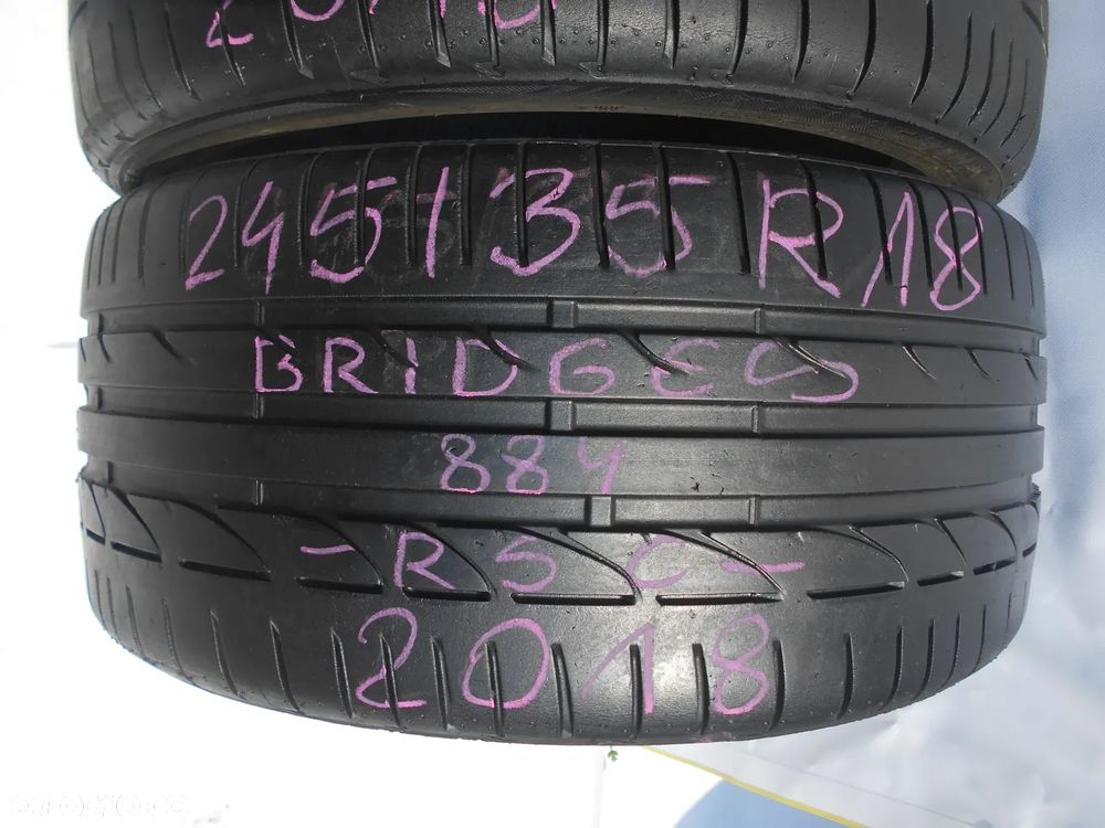 OPONY 245/35R18 BRIDGESTONE POTENZA S001 RSC DOT 2018 7MM - 3