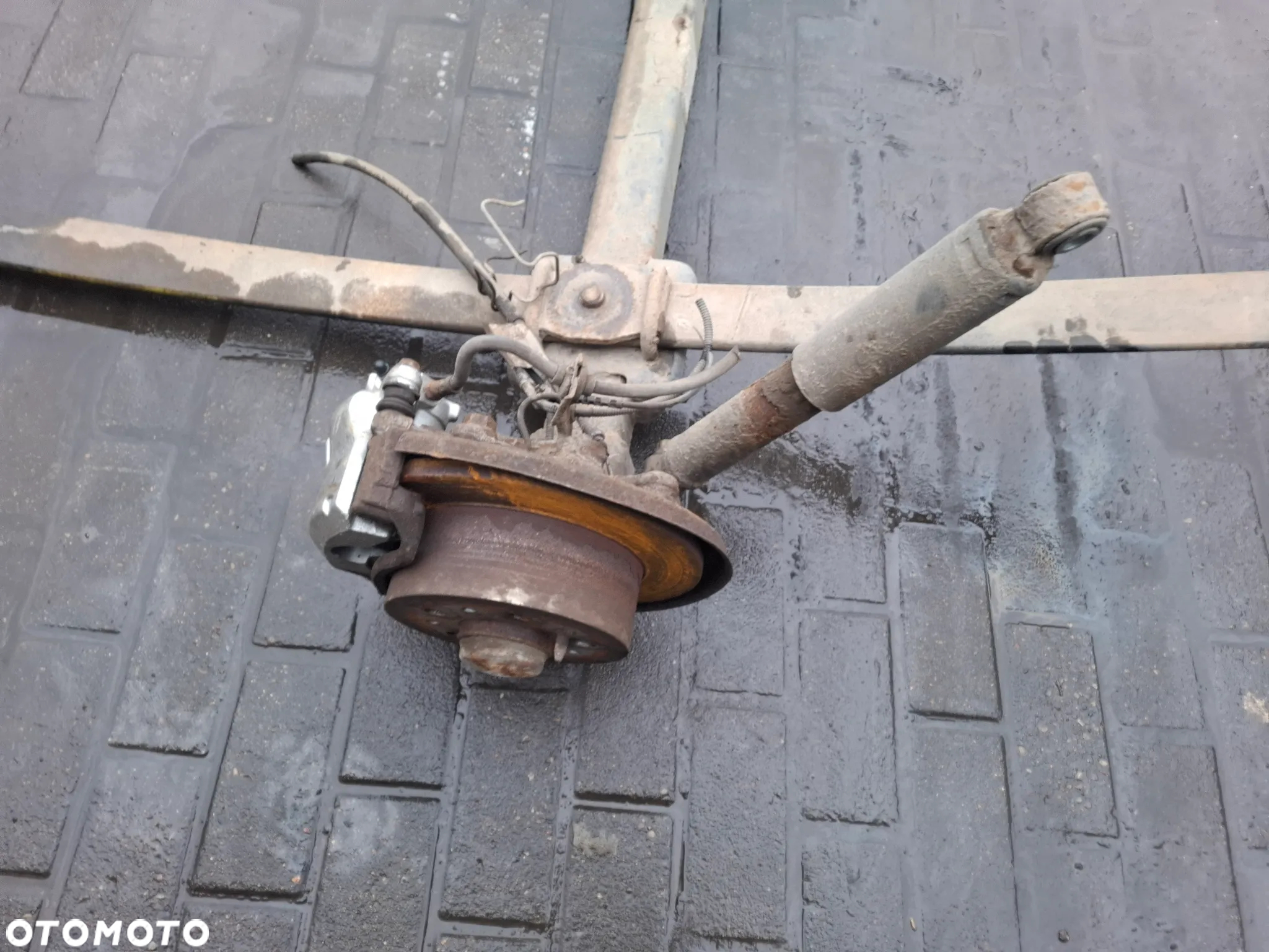 BOXER DUCATO JUMPER III 14-> OŚ BELKA TYLNA ZAWIESZENIA 01374249080 - 4
