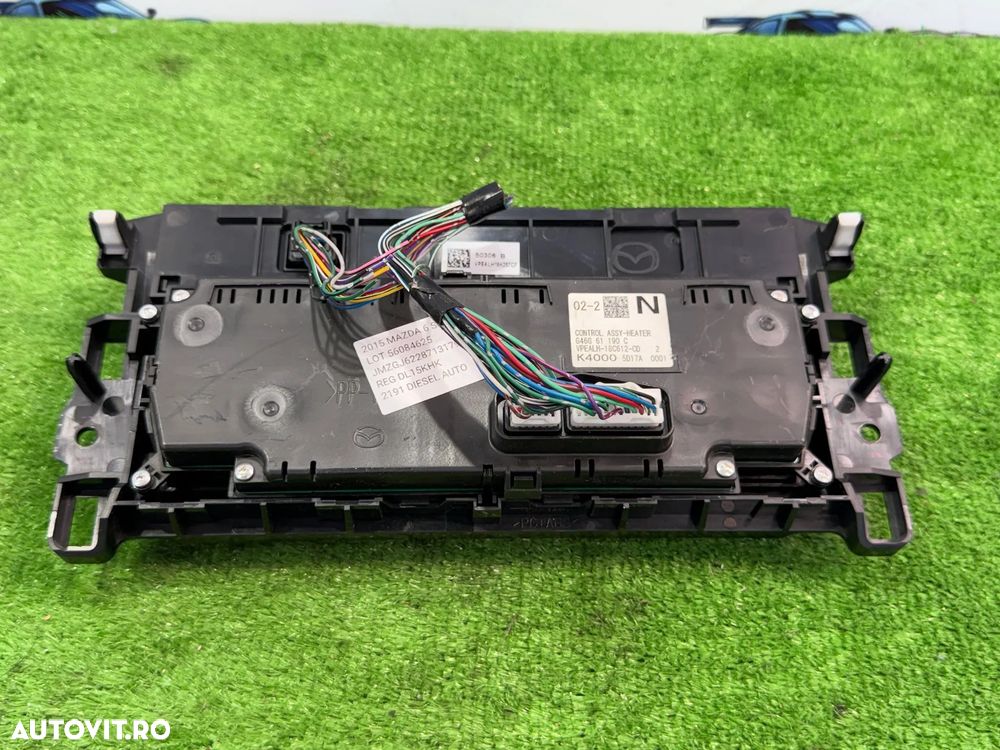 PANOU COMANDA AC / CLIMA / INCALZIRE SCAUNE MAZDA 6 SPORT 2015 2.2 DIESEL COD OEM 5D17A0001 G46G61190C 2012-2025 - 5