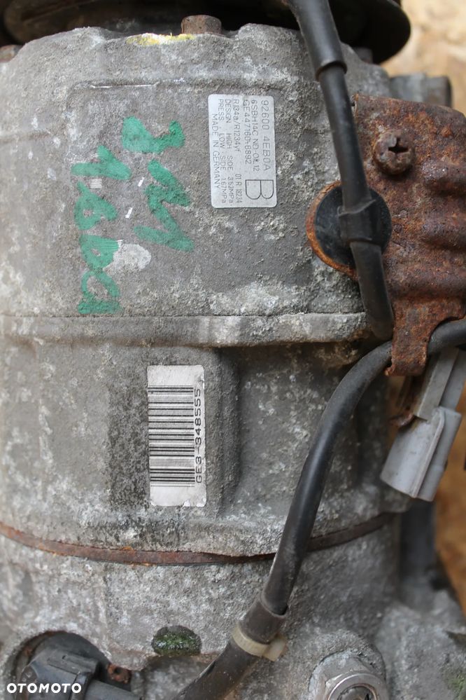 Sprężarka Klimatyzacji Qashqai J11 1.6DCI 926004EB0A - 4