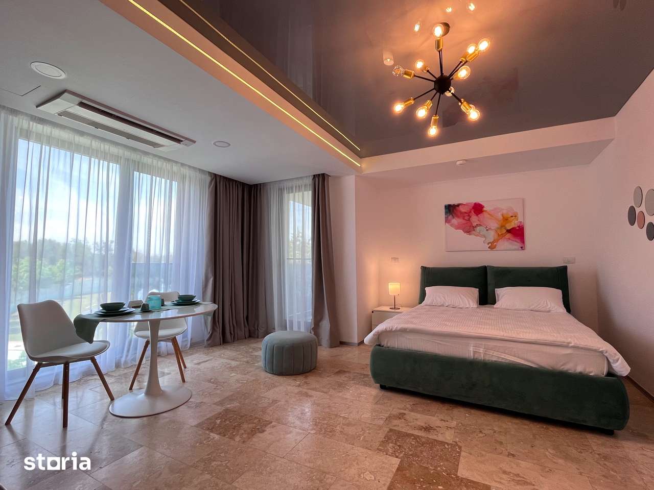 STUDIO, bloc Astria-Novum by the Sea, Olimp, parcare subterana inclusa — fotografia 1