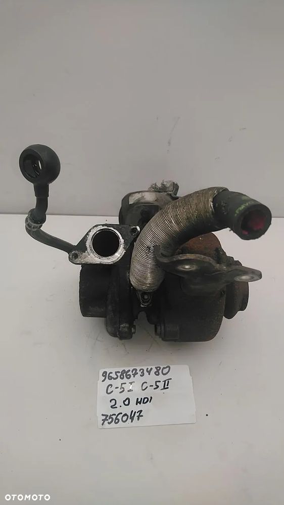 TURBOSPRĘŻARKA C-4 307 2.0HDI 136KM 9654919580 - 5