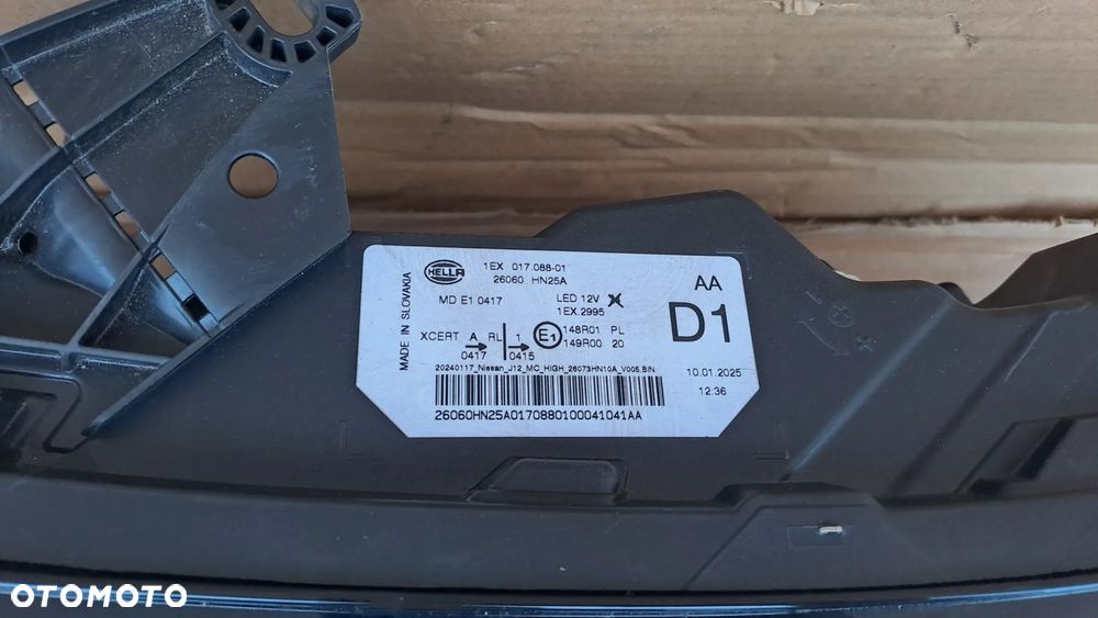 NISSAN QASHQAI III J12 LIFT LEWA LAMPA PRZEDNIA KOMPLETNA 26060HN25A - 4