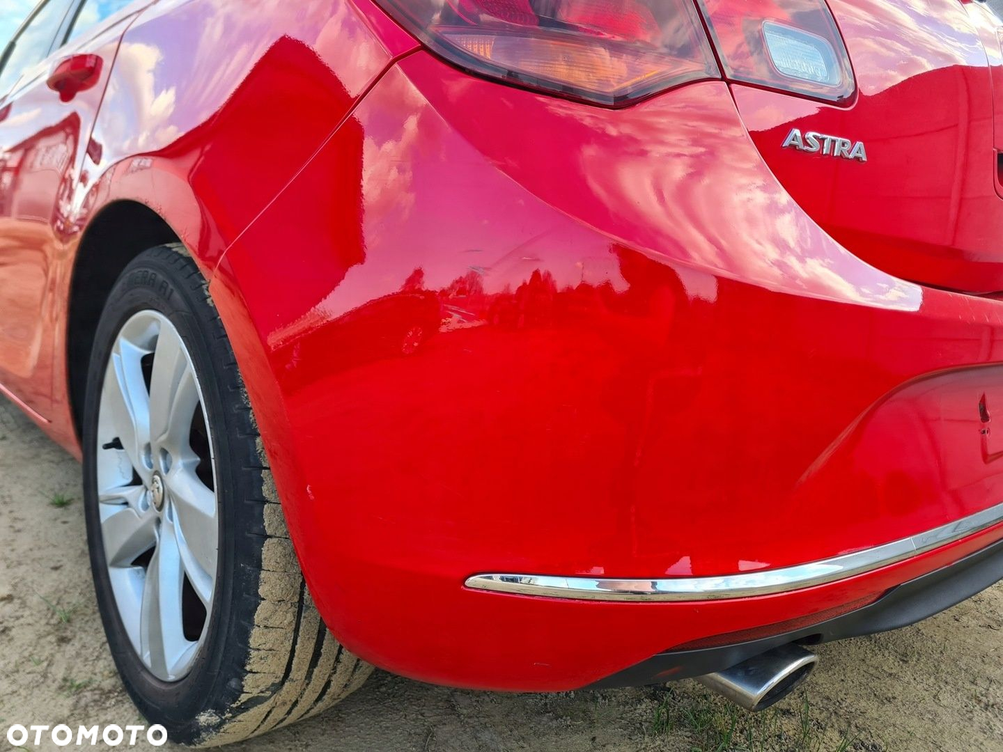 ZDERZAK TYLNY OPEL ASTRA J LIFT HB Z50B ZGBH - 7