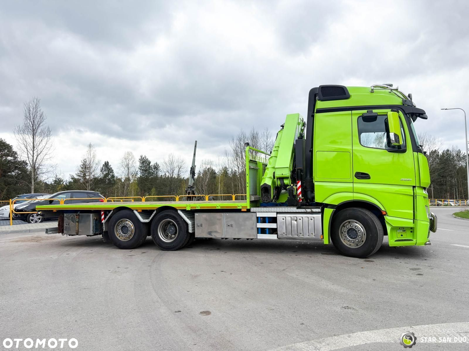 Mercedes-Benz Actros 6x2 HMF 3220 K-7 HDS Żuraw Crane - 18