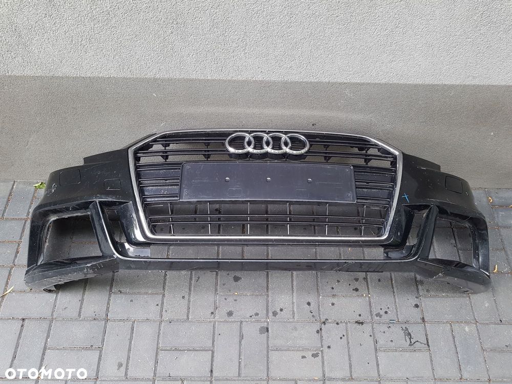 audi a3 16-19 lift s-line zderzak przód 8v3807437am - 1