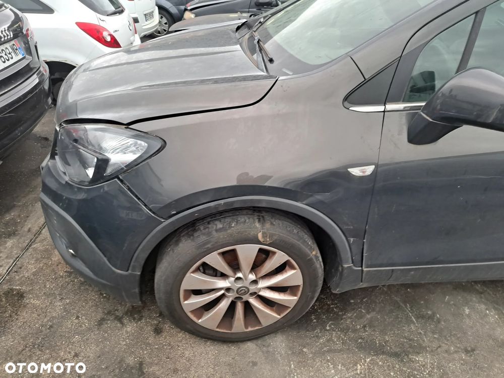 Opel Mokka A przód kompletny 1.6 cdti mask zderzak lampy europa błotniki pas przedni kompletny chłodnice belka wzmocnienie - 2