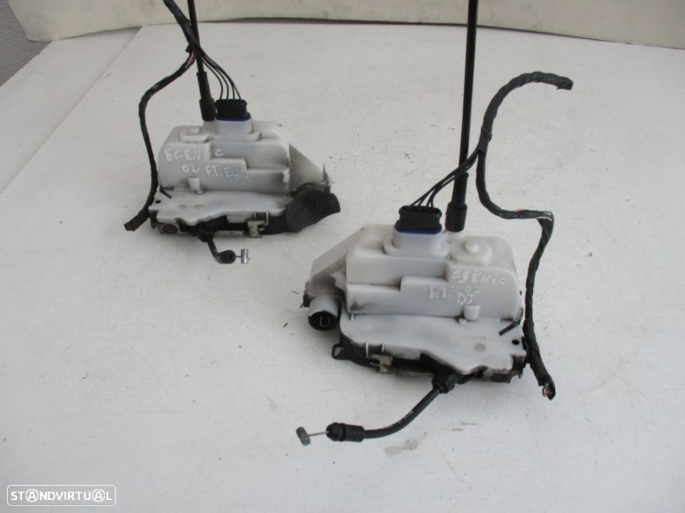 Fechadura Trinco de porta Renault Scenic frente Esquerdo Direito - 2