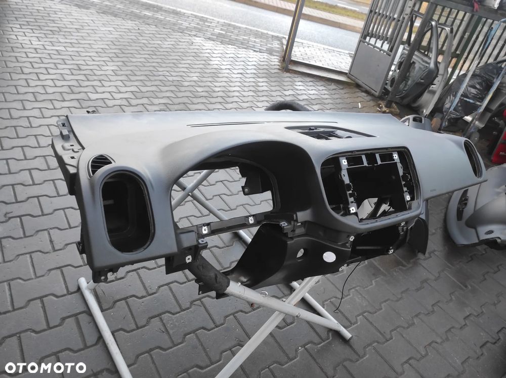 KONSOLA KOKPIT DESKA ROZDZIELCZA VW GOLF 5 PLUS 6 PLUS EUROPA AIR BAG ORGINAŁ ZESTAW KOMPLET !!!!! - 3