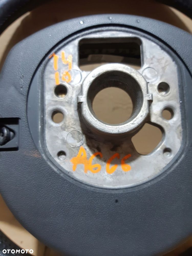 AUDI A6 C6 SLINE KIEROWNICA TRÓJRAMIENNA AIRBAG SKÓRA S-LINE 4F0419091DN - 5