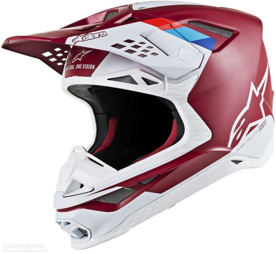 alpinestars capacete supertech s-m8 contact 8300619 - 1