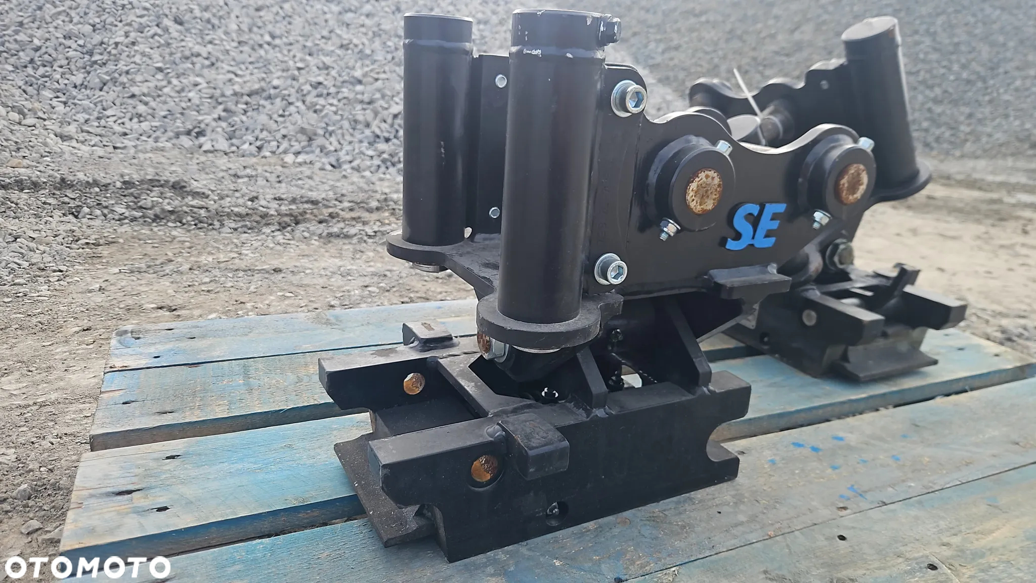 Szybkozłącze uchylne S40 do koparki Powertilt głowica uchylna koparka minikoparka do minikoparki - 3