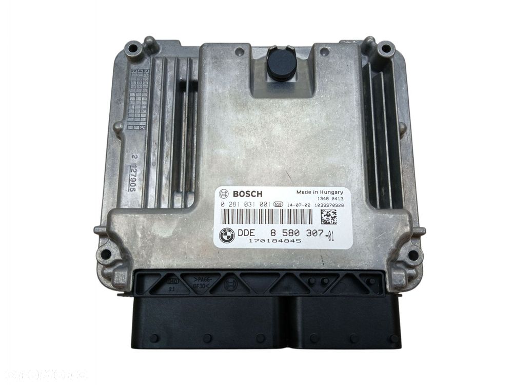 KOMPUTER STEROWNIK SILNIKA BMW X1 E84 2.0 D N47D20C 8580307 0281031001 - 2