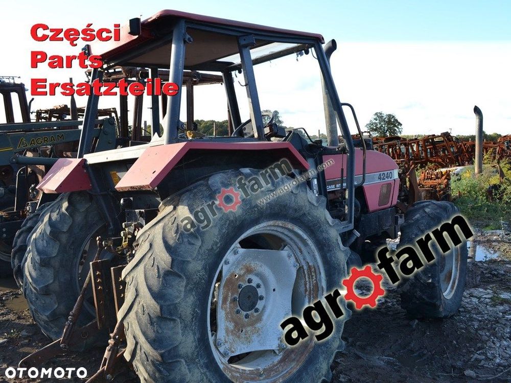 Case 4230 części, silnik, skrzynia biegów, oś - 4