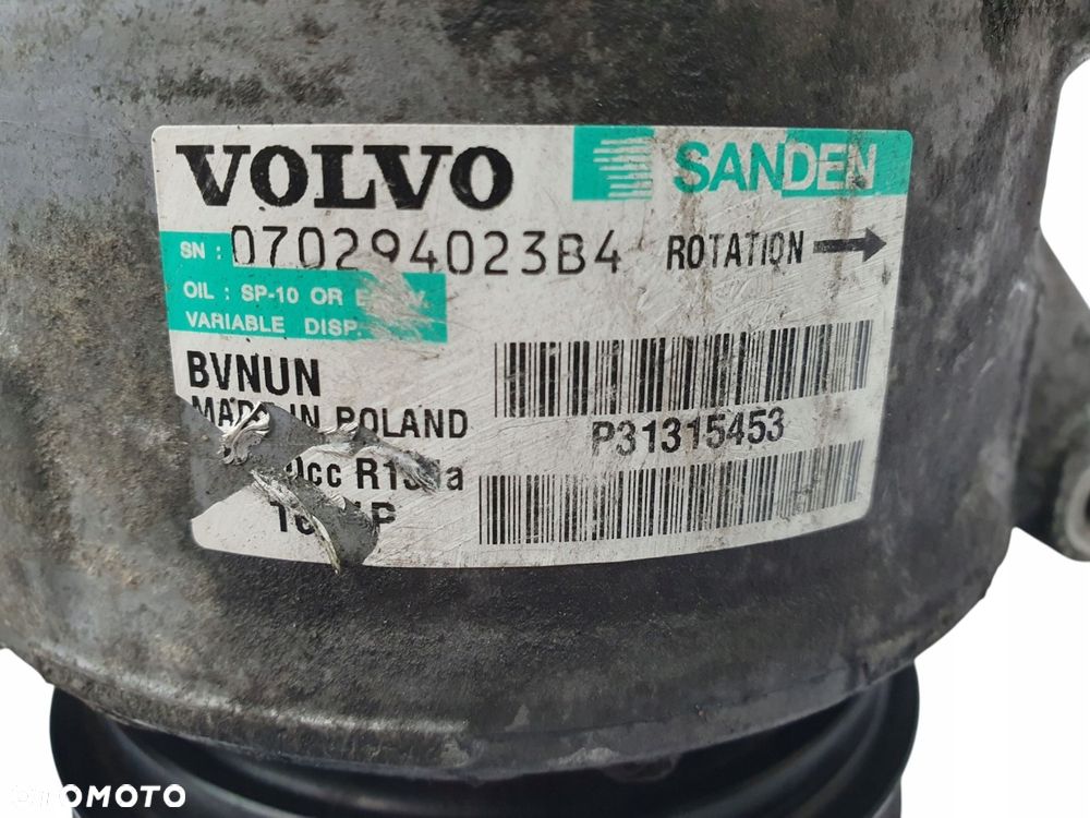 SPRĘŻARKA KLIMATYZACJI Volvo S60 II V70 III 2.0 D3 D4 P31315453 - 12