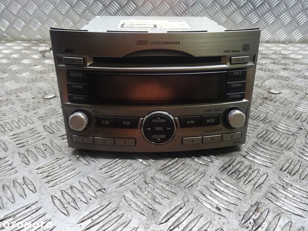 SUBARU OUTBACK IV 09-14 2.0D RADIO CD 86201AJ410 - 1