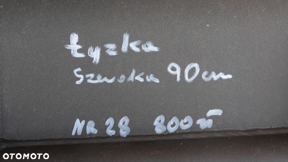 łyżka skarpowa 90cm do minikoparki mocowanie na bolce fi 2,5cm - 2
