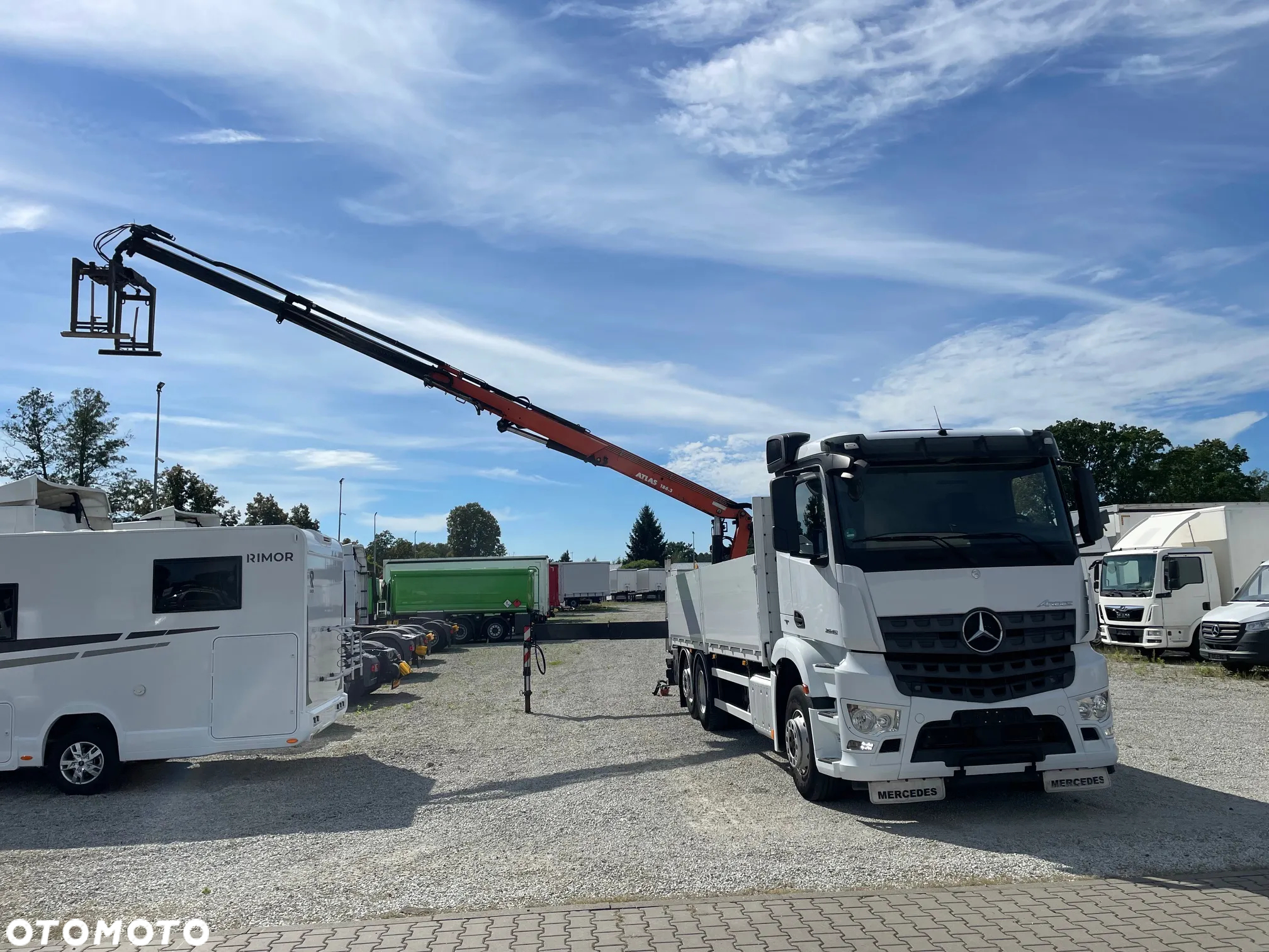 Mercedes-Benz Arocs 2545, HDS ATLAS 186.3 - PILOT - 4