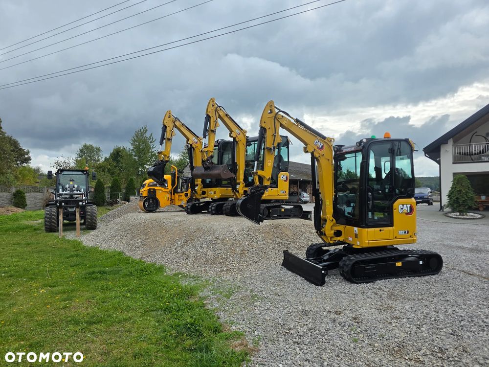 Caterpillar Cena Netto 99 999zł CAT 302.7 CR mini koparka szybkozłącze 3 łyżki piękna serwisowana 1 wł JCB sprowadzona w oryginale - 32