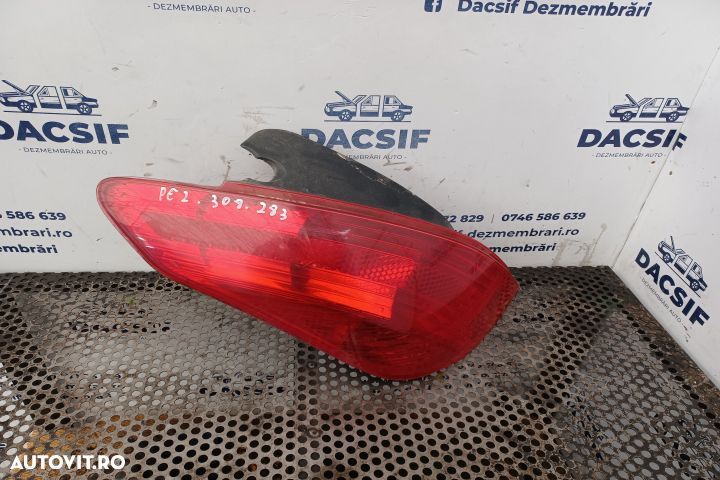 Lampa stop stanga pe aripa Peugeot 308 T7  [din 2007 pana  2011] seria Hatchback 5-usi 1.6 HDi 6MT - 1
