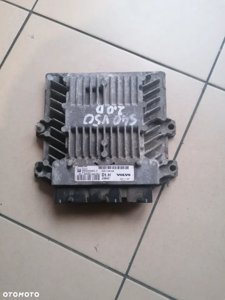 KOMPUTER STEROWNIK SILNIKA VOLVO S40 II V50 5WS40328C-T 31211081AA - 1